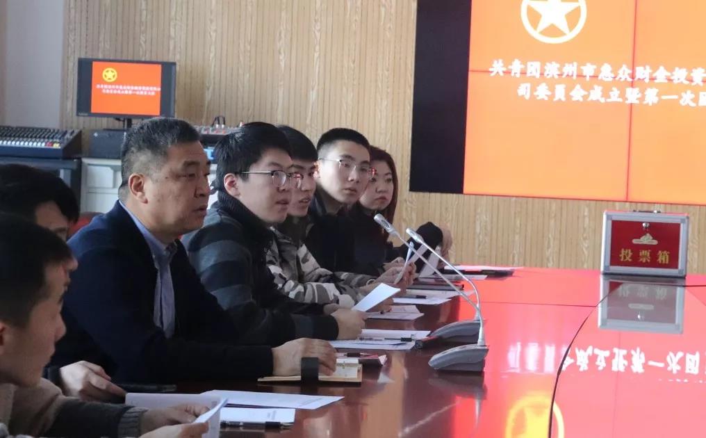 濱州市惠眾財金投資集團有限公司團委成立大會勝利召開(圖4)
