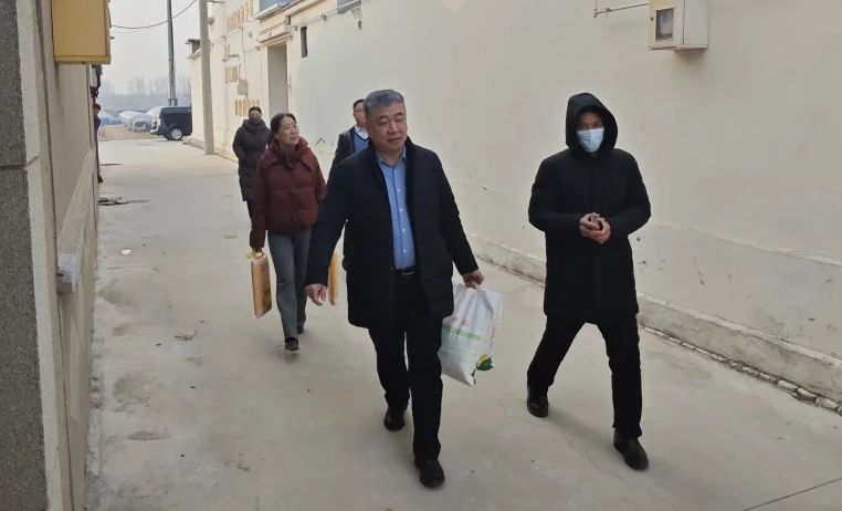新春慰問暖人心 用情幫扶顯擔當 —惠眾財金集團開展春節前走訪慰問活動(圖2)